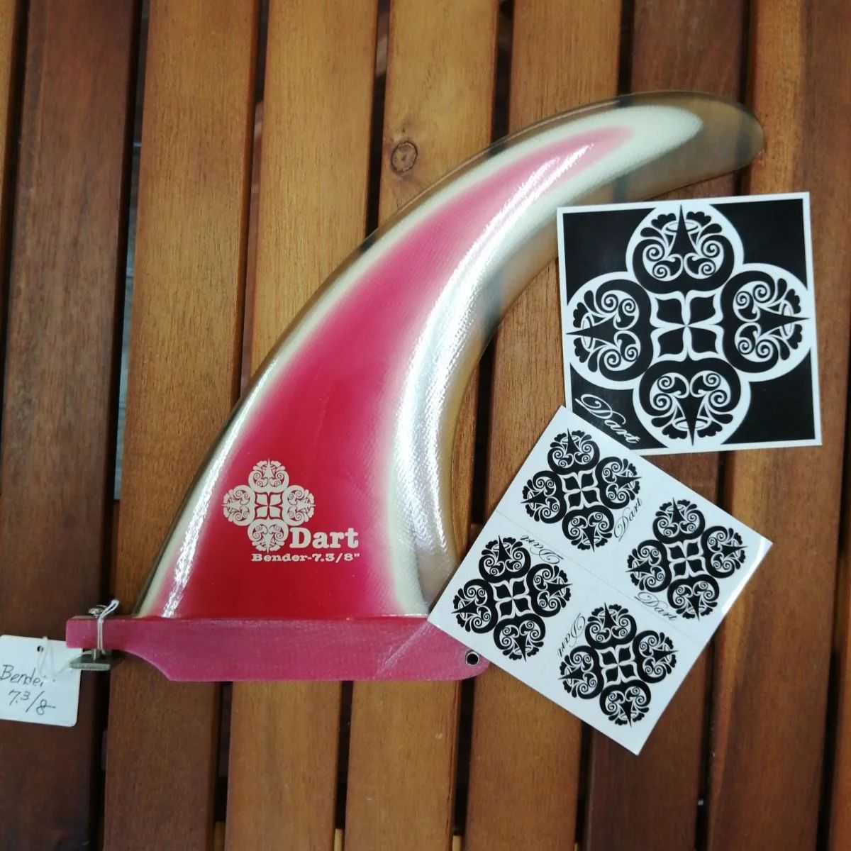 DART FIN ダートフィン D.C.W 7inch ロングボードDART FIN Bender 7.38