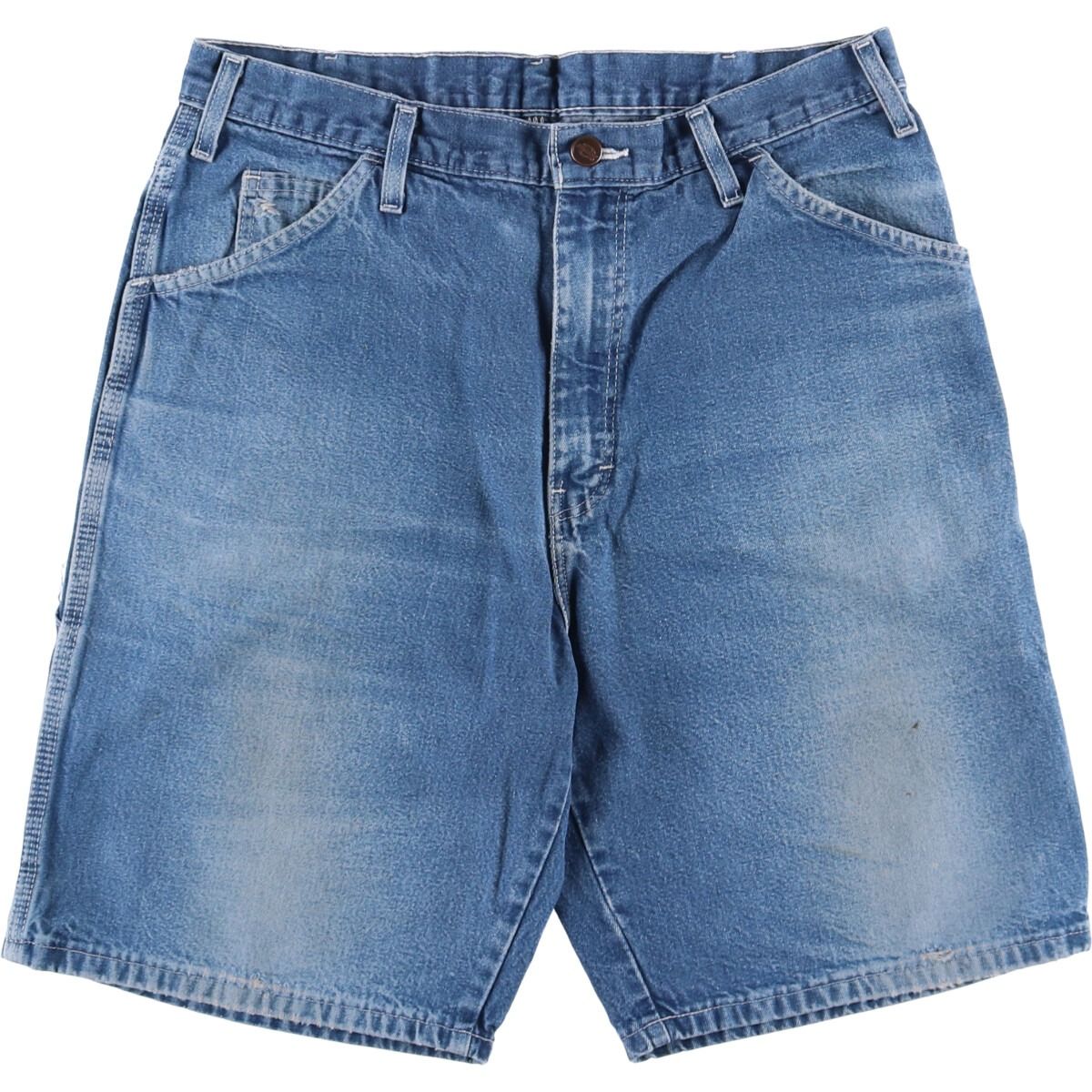 古着 ディッキーズ Dickies デニムペインターショーツ ショートパンツ メンズw33相当|eaa549267