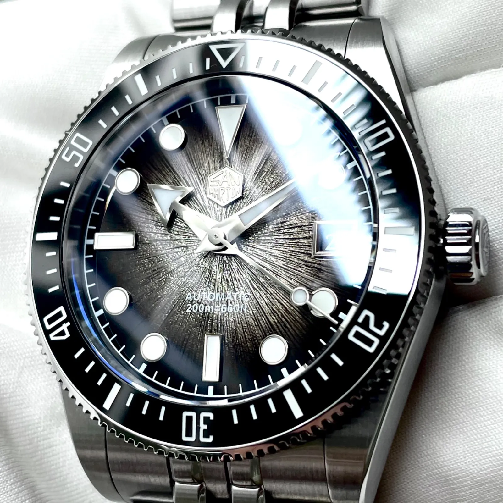 S*R様 サンマーティン　SANMARTIN アナログ自動巻き時計 ブロンズ S*R様 サンマーティン SANMARTIN アナログ自動巻き時計 ブロンズ