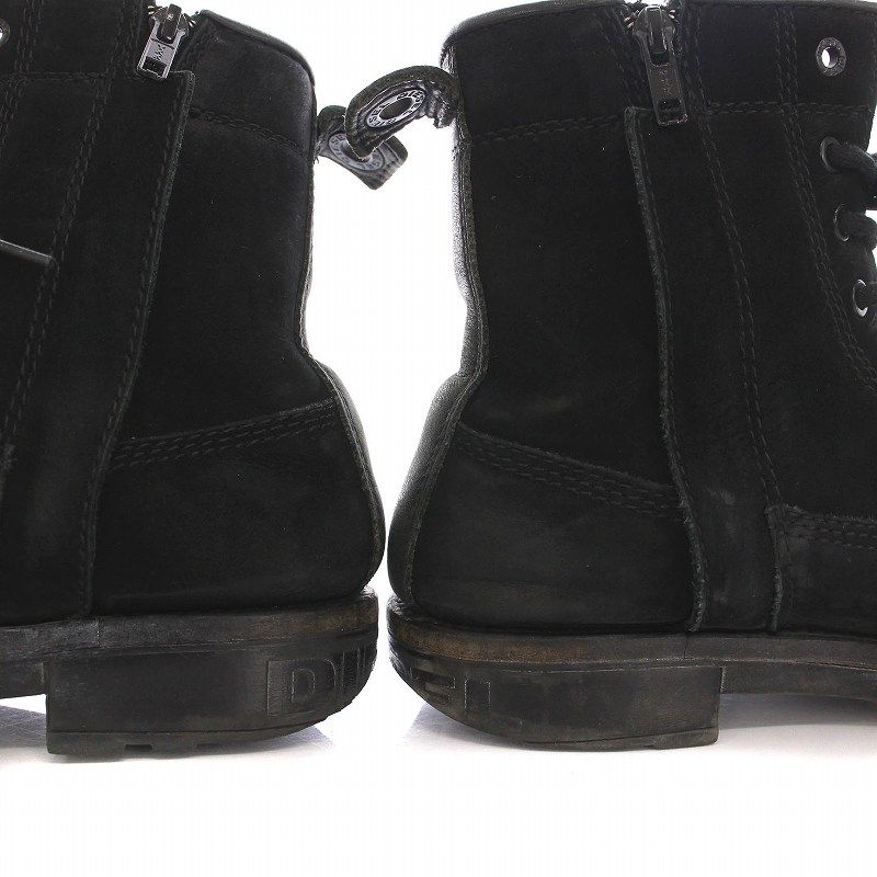 【りゅうたろう】DIESEL 黒 ブーツ サイズ41 ディーゼル 210.jpg