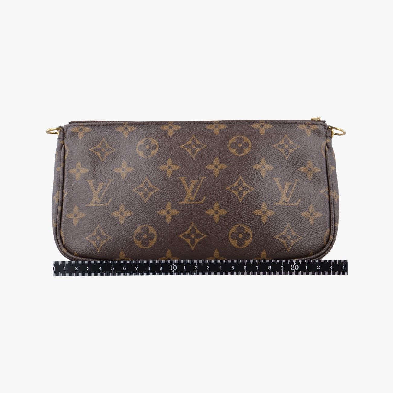 ルイヴィトンLouis Vuittonミュルティポシェットアクセソワールモノグラム ブラウン系×ベージュモノグラムキャンバスM44813SN5120