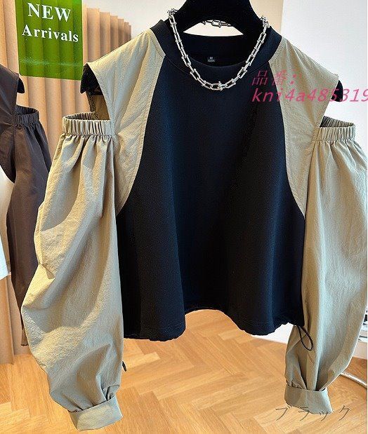 オフショル トレーナー韓国 ファッ kni4a485319