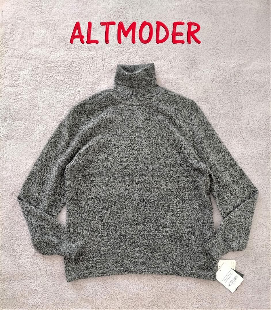 昭和から愛される 上の一枚 ALTMODER カシミヤ タートルネックニット