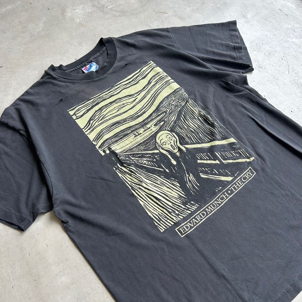 ムンク「叫び」EDVARD 90s edvard munch ムンクの叫び the scream t 