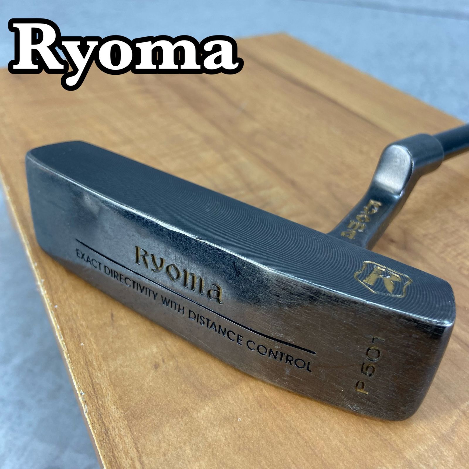 リョーマ メンズゴルフパター カーボン 右利き用 PT ピン型 約34