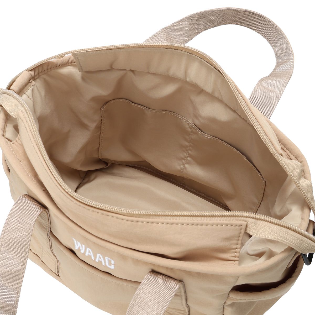  WAAC waac ワック ゴルフ メンズ レディース ユニセックス カートバッグ ESSENTIALカートバッグ 072254811 サンドベージュ マスタード 定価16 500円 社会人ゴルフ用品 ゴルフバッグ キャディバッグ ゴルフ