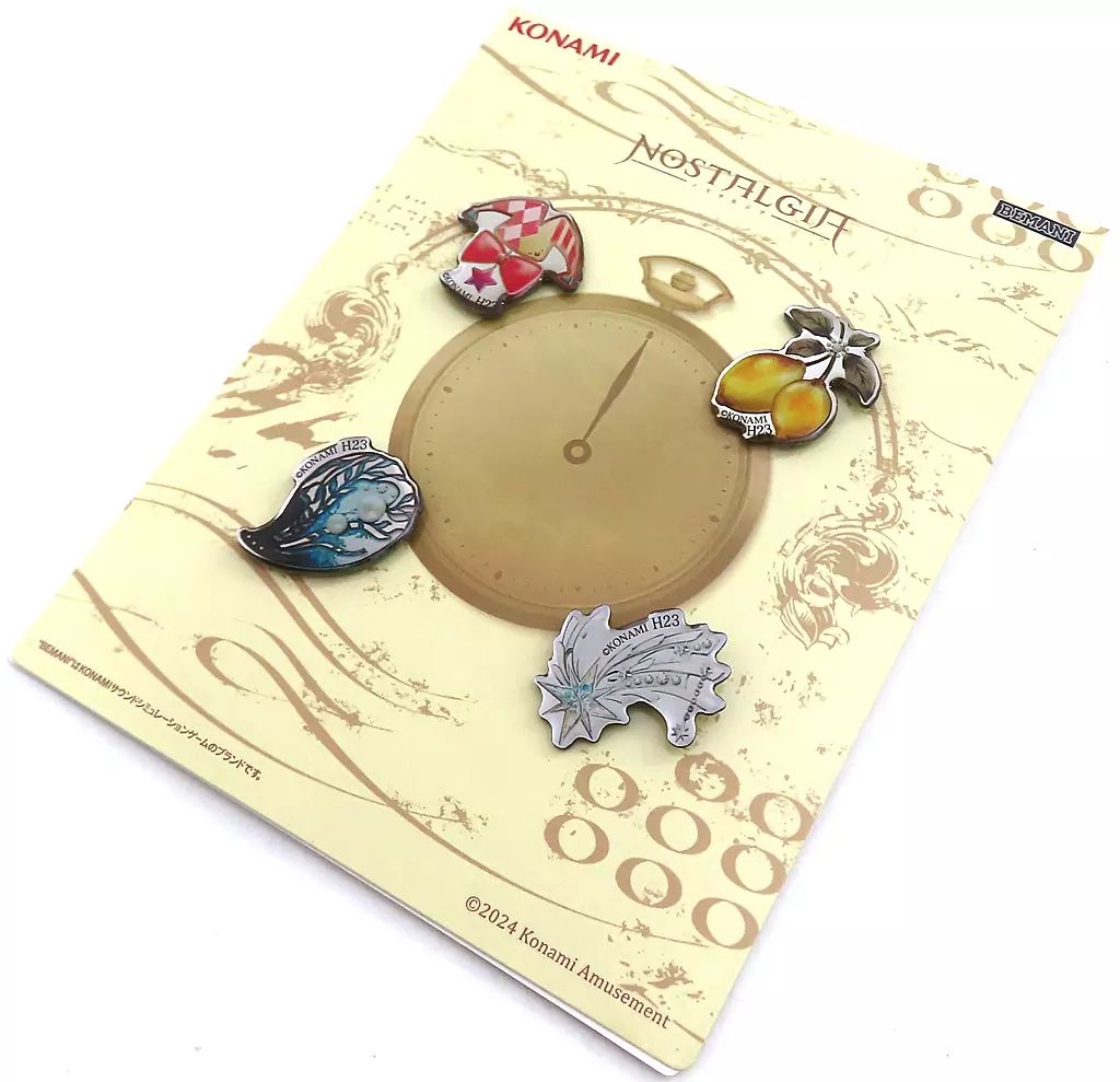 中古】バッジ・ビンズ KOP-4D-D04 ピンバッジset 「ノスタルジア