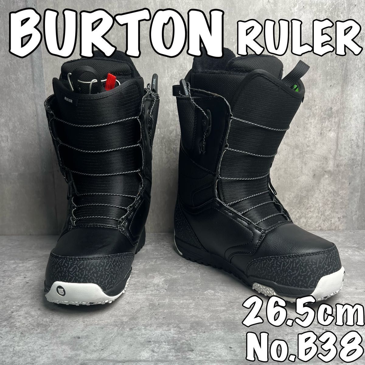 Burton RULER-AF 26.5 スノボ用メンズブーツ Burton RULER-AF 26.5 スノボ用メンズブーツ ◇ スノーボード