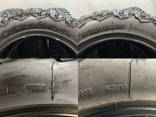 RADAR RENEGADE R/T+ LT275/60R20 123/120Q 20インチ 夏タイヤ 4本 21 