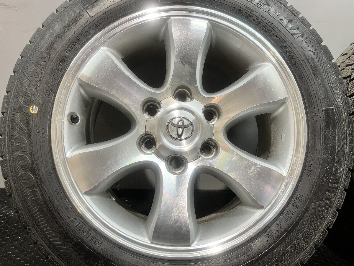 トヨタ 120プラド純正 17インチ ホイール 120系プラド純正ホイールGoodyear Eagle 1 17インチ 1本 120系