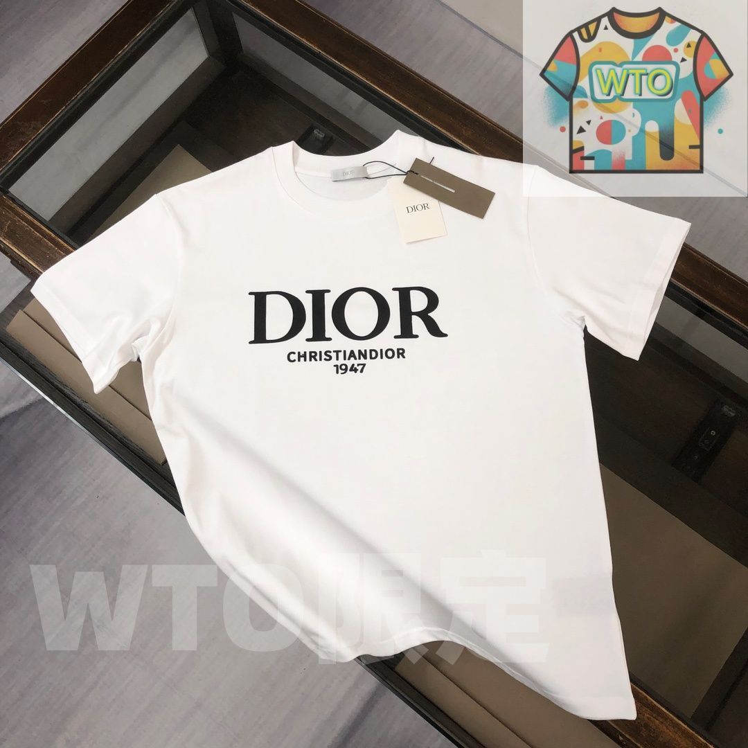 DIOR 春夏 ロゴプリントTシャツ | ♥品 -WT0輸入
