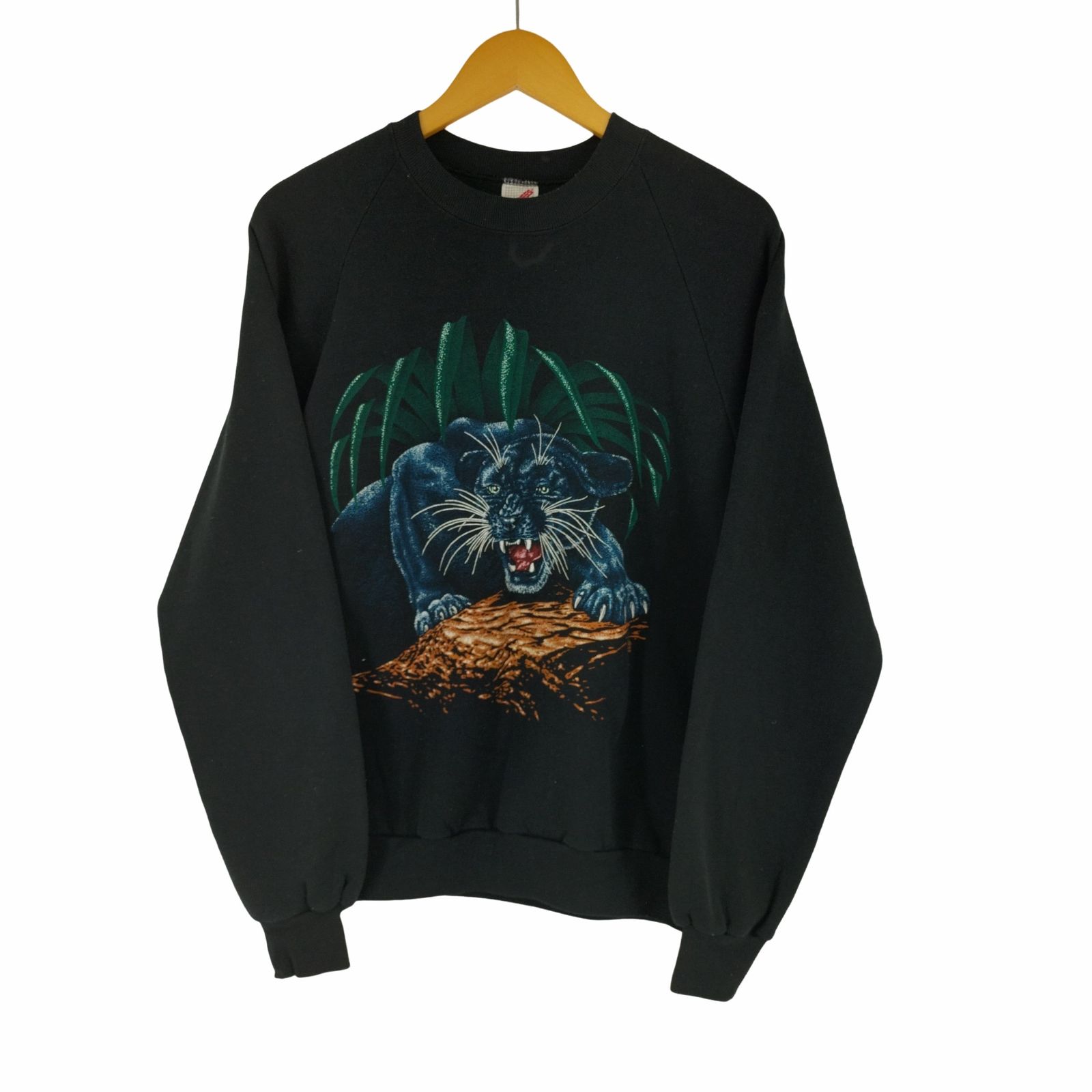 ジャージーズ JERZEES 90S MADE IN USA ブラックパンサープリントスウェット メンズ JPN：L 