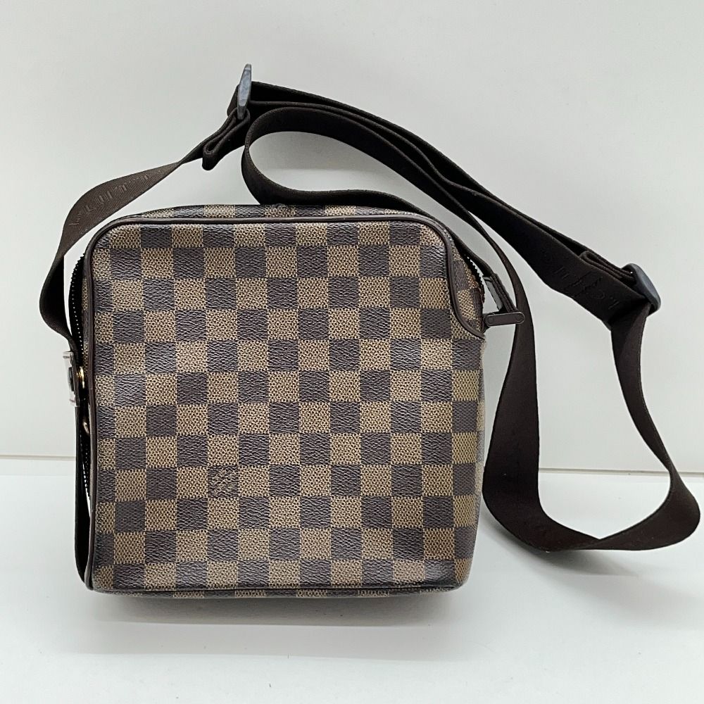 ルイ・ヴィトン・ダミエ LOUIS VUITTON オラフPM N41442 斜め掛けショルダーバッグ エベヌ / 350517 ルイヴィトン LOUIS VUITTON ダミエ オラフPM ショルダーバッグ LOUIS
