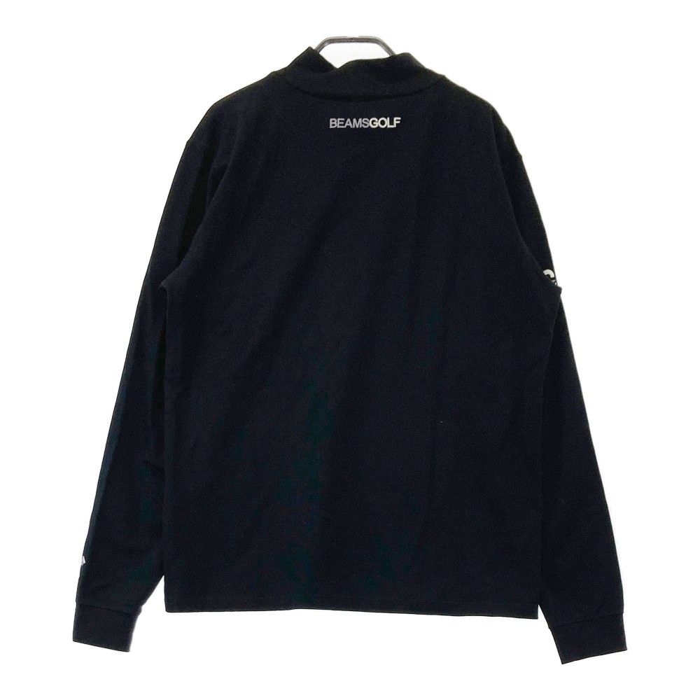 サイズ：L BEAMS GOLF ビームスゴルフ ハイネック 長袖Tシャツ