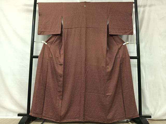 平和屋着物□上質な色無地 山吹茶色 正絹 逸品 CAAR2927yc