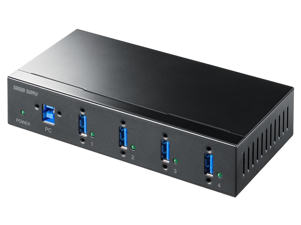 3営業日で発送 SANWASUPPLY サンワサプライ 産業用USB 5Gbpsハブ 4ポート USB-3HFA04