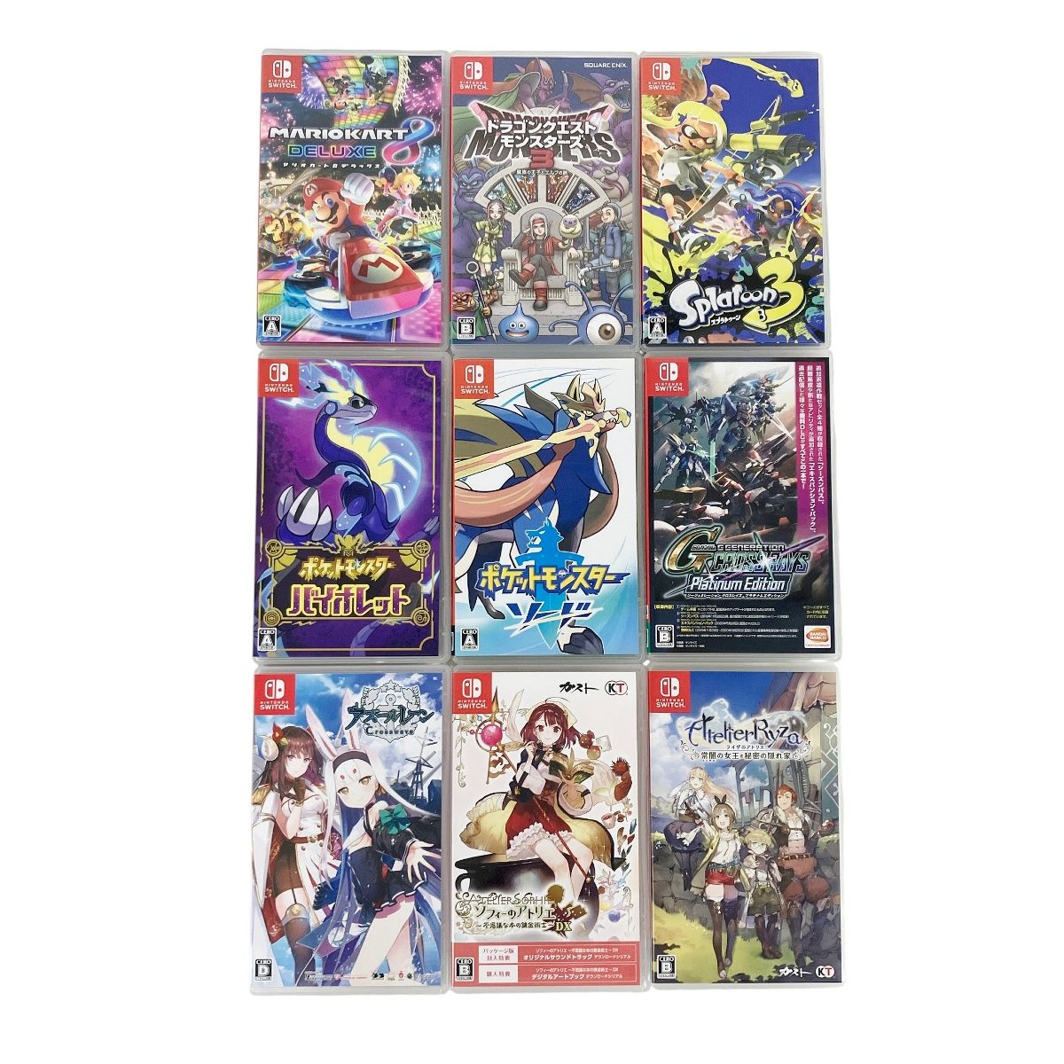 Nintendo Switch ポケモン マリオカート など カセット9本 おまとめ ソフト ニンテンドースイッチ 家電 Y10493522