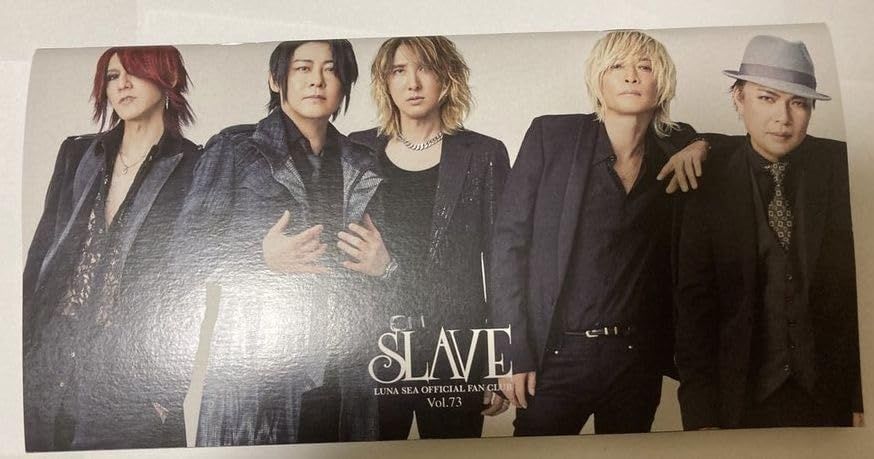 LUNA SEA SLAVE 快い vol.73 FC会報/河村隆一 SUGIZO INORAN 真矢
