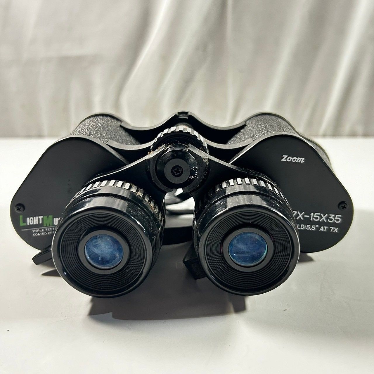 BINOCULARS ビノキュラス 双眼鏡 LIGHT MUSE ZOOM 7×-15×35 FIELD:5.5° (管理番号：NIS5322) -  メルカリ