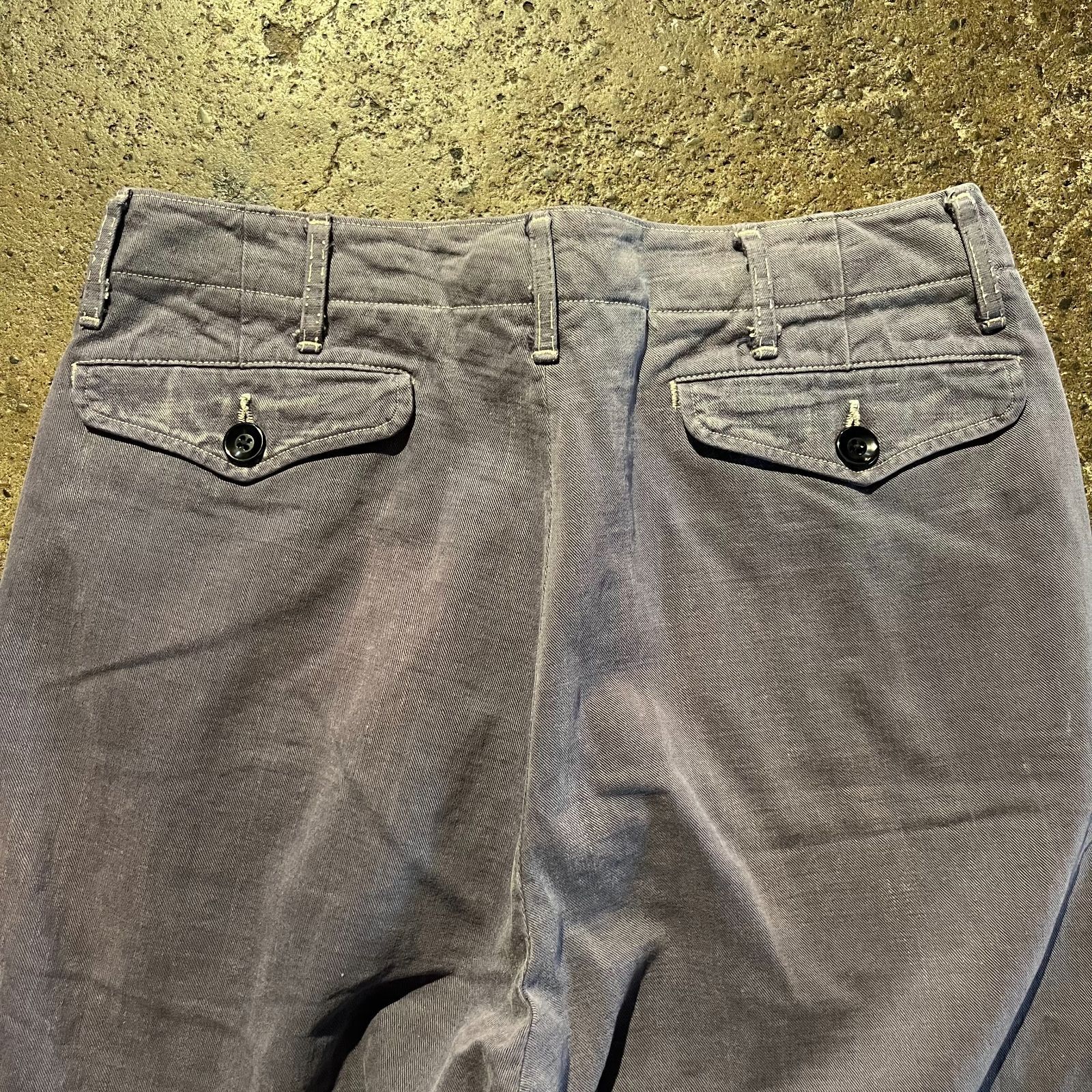 KAPITAL ワークパンツ チノパンツ キャピタル ヴィンテージ加工 KIRO 