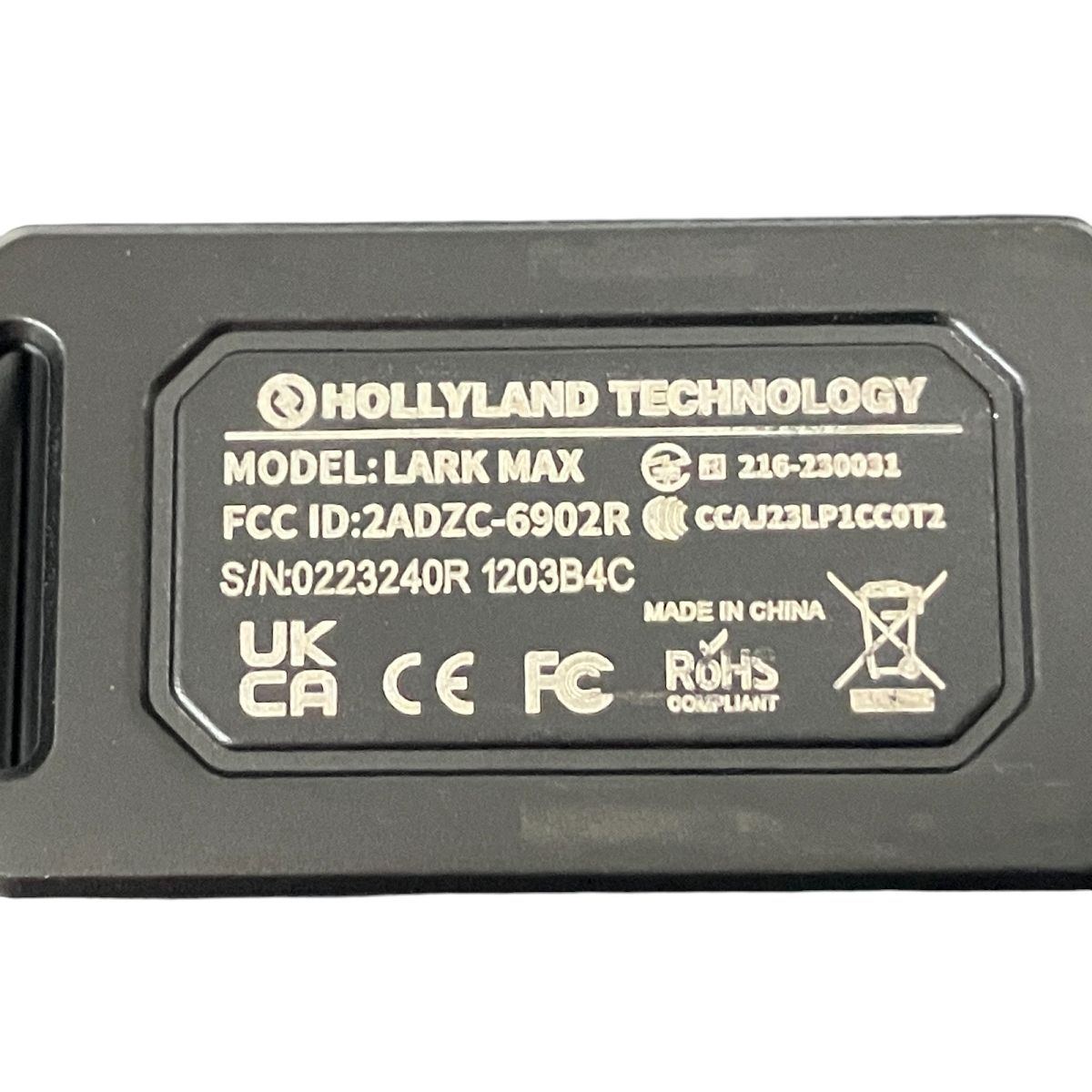 ワイヤレスピンマイク ラベリア