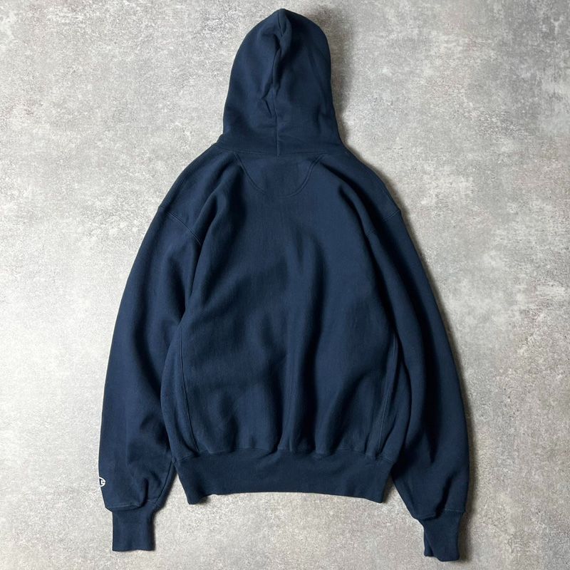 00s Champion 企業 ロゴ プリント プレミアム リバースウィーブ 