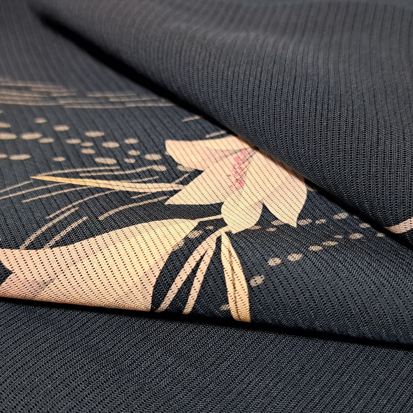 帯 袋帯 夏帯 夏 絽 紗 新品 花 桔梗 正絹 正絹 紗着物(夏用) 桔梗 夏