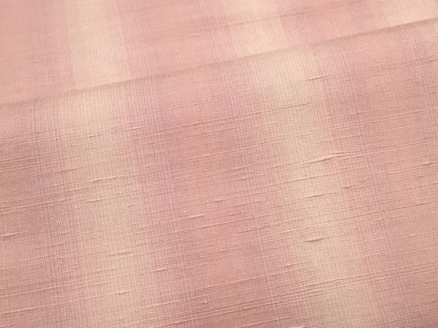 平和屋着物○紅花紬 米沢 間道 正絹 逸品 CAAS0358th - メルカリ 