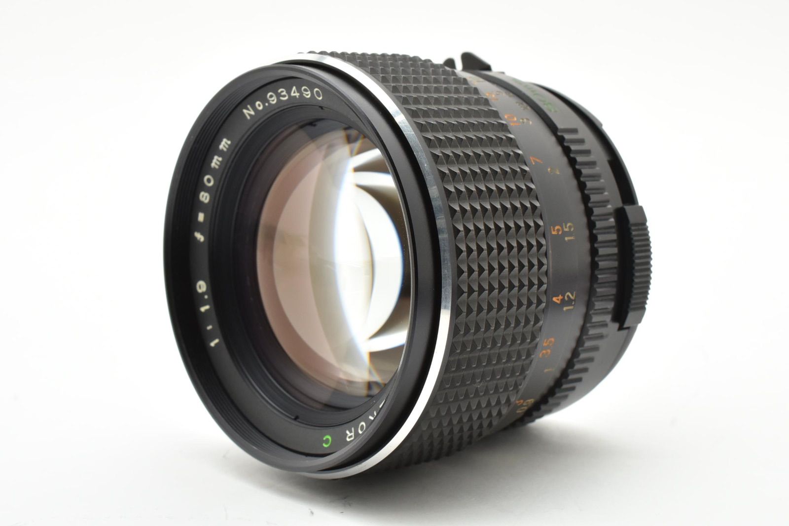 ◆ 上光学 マミヤ Mamiya セコール Sekor C 80mm f1.9 中判 レンズ M645 1000S Super Pro TL 動作 済 2434 ◆