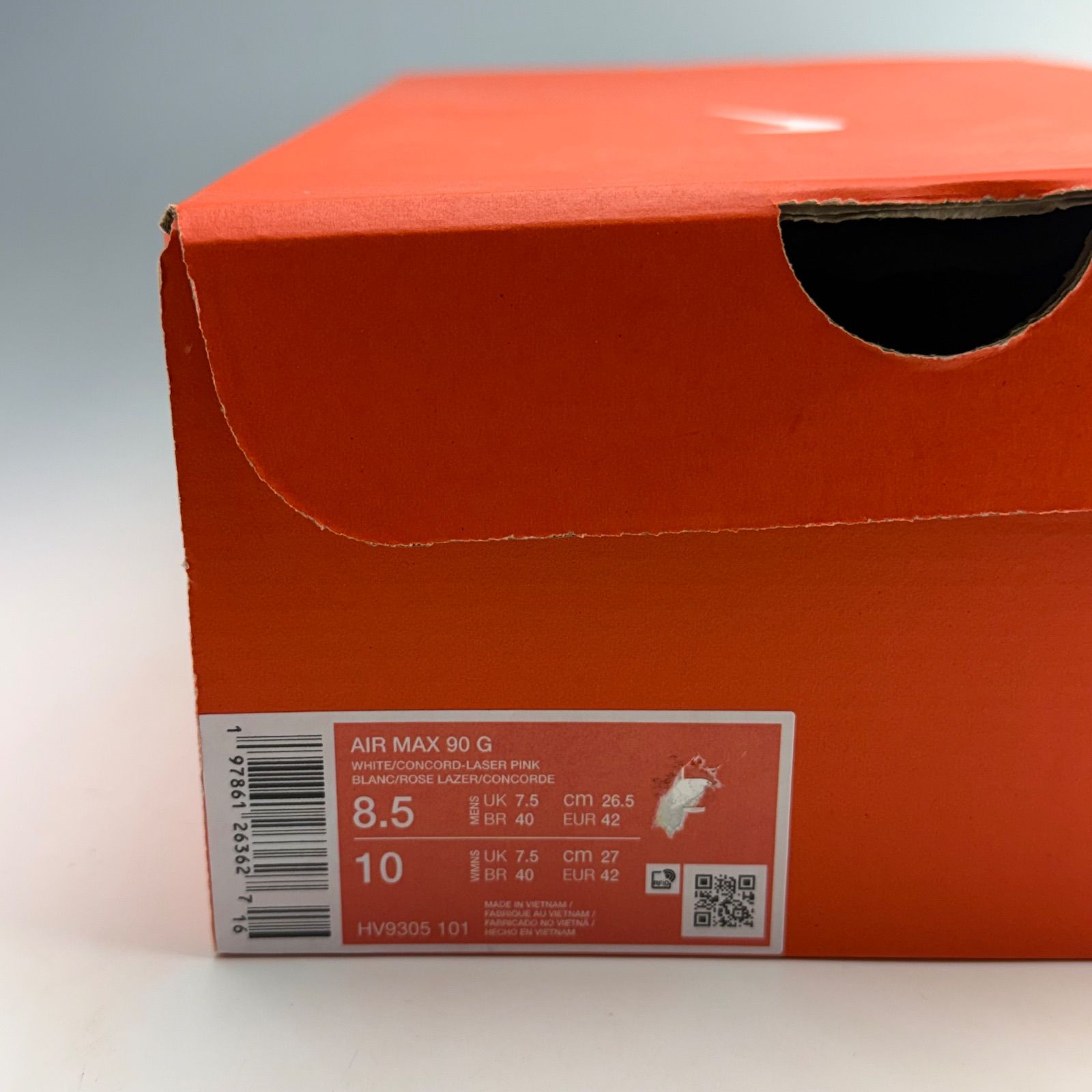 ホワイトレーザーピンクコンコルド