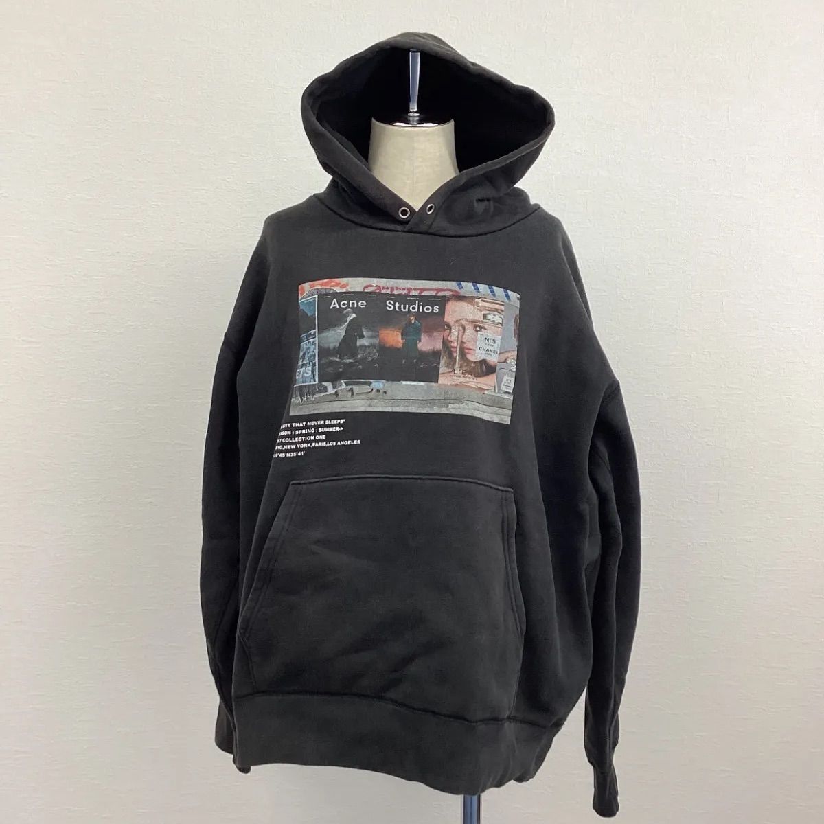 PATRIOT フード パーカー Acne Studios ブラック - メルカリ