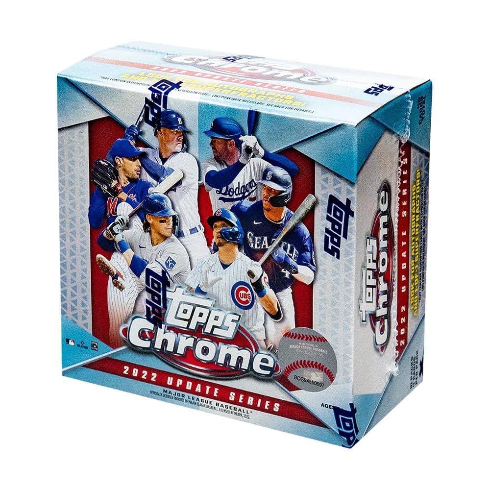 MLB 2022 Topps Chrome Update Series Baseball Card Mega Box
