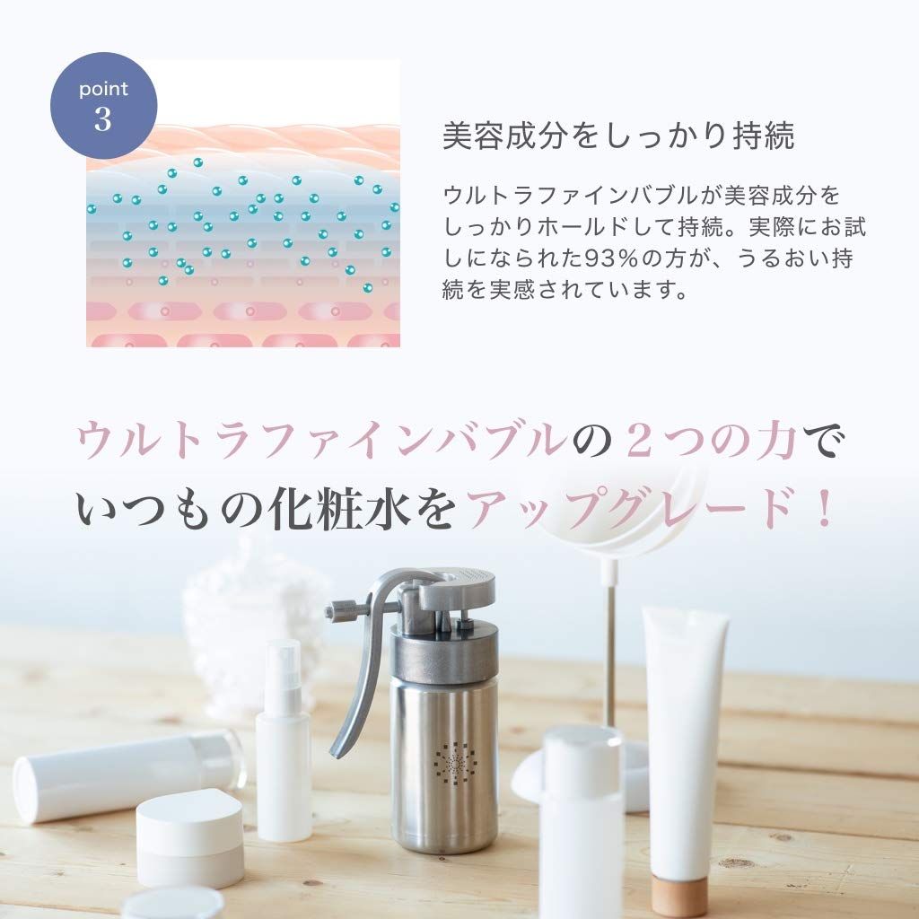 しきありゆ　ミラブルケア　新品未使用 シャワーヘッド サイエンス ミラブル エイジングシリーズ 艶・潤
