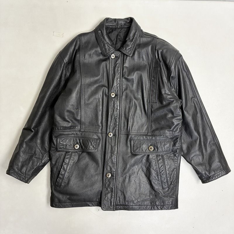 ◇ JACKER'S ジャッカーズ レザージャケット 牛革 本革 ロング