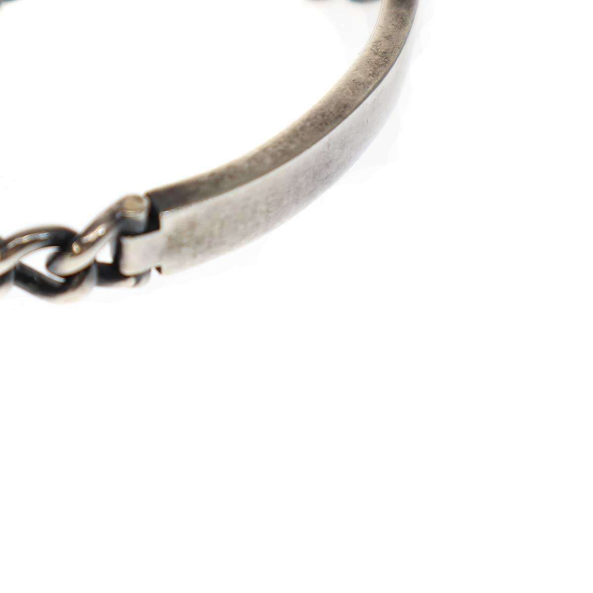 hum ハム IDENTITY BRACELET SV clasp K18YG plate IDブレスレット