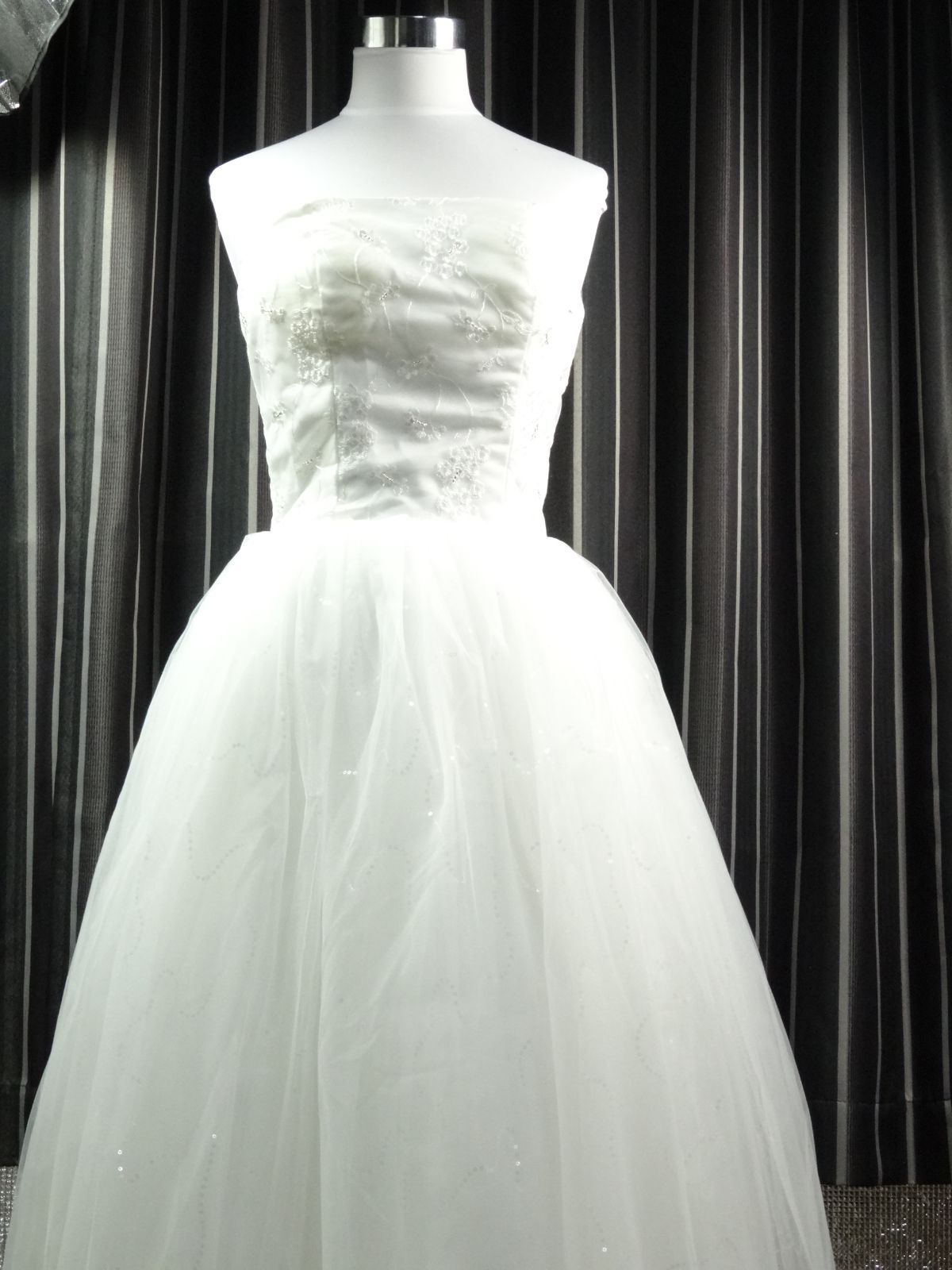 送料無料 ♥ 結婚式 S 7号 ウエディング ドレス OPN2006