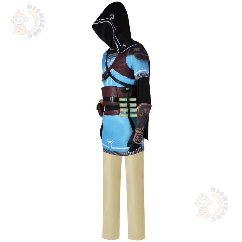 【激安通販】 コスプレ衣装 ゼルダの伝説 リンク 王国の涙 ハイラル ファンタジーコスチューム 全セット M250214-366 ジュエリー