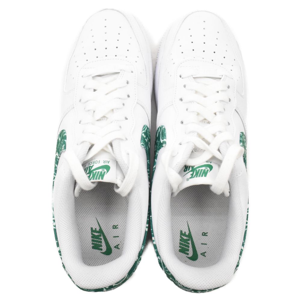 ナイキ ウィメンズ エアフォース1 ロー '07 グリーン ペイズリー