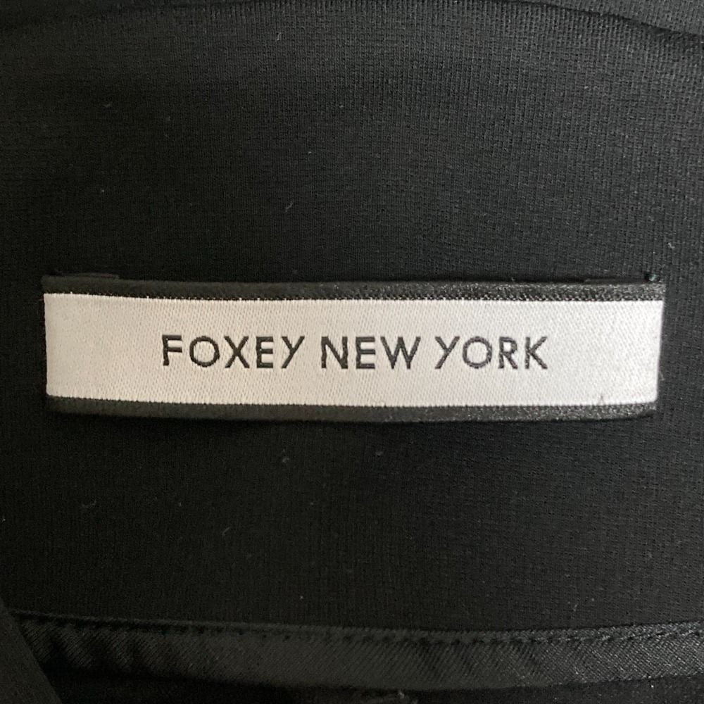 近年　美品★フォクシーニューヨーク　プロバンス　ストーンブルー　サイズ38 美品 FOXEY NEW YORK フォクシーニューヨーク Provence