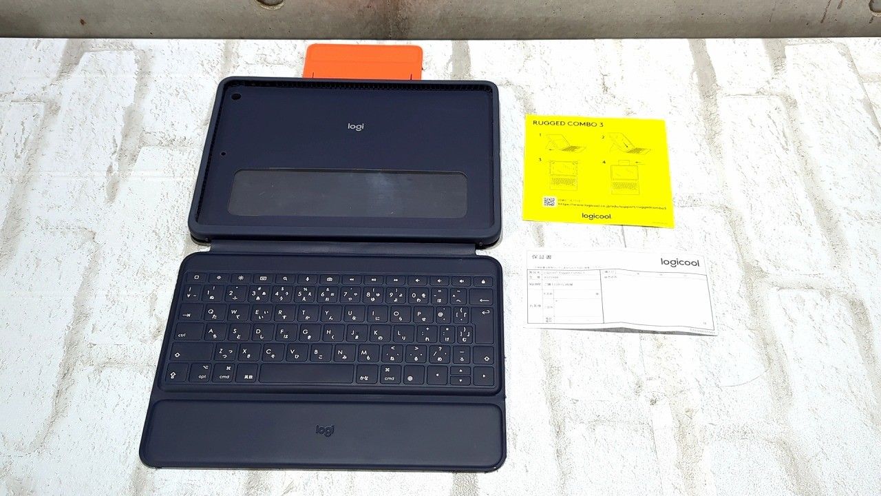 Logicool ロジクール 10.2インチ iPadキーボード一体型ケース RUGGED COMBO 3 iK1054bb 