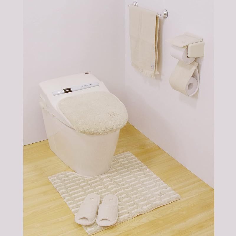 sybilla テヘドール トイレマット 約60×60cm ベージュ 1 HRDEVELOPMENT_JP