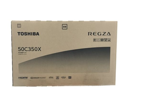 TOSHIBA REGZA 50C350X 4K 液晶 テレビ 50型 2023年製 TV 映像 機器