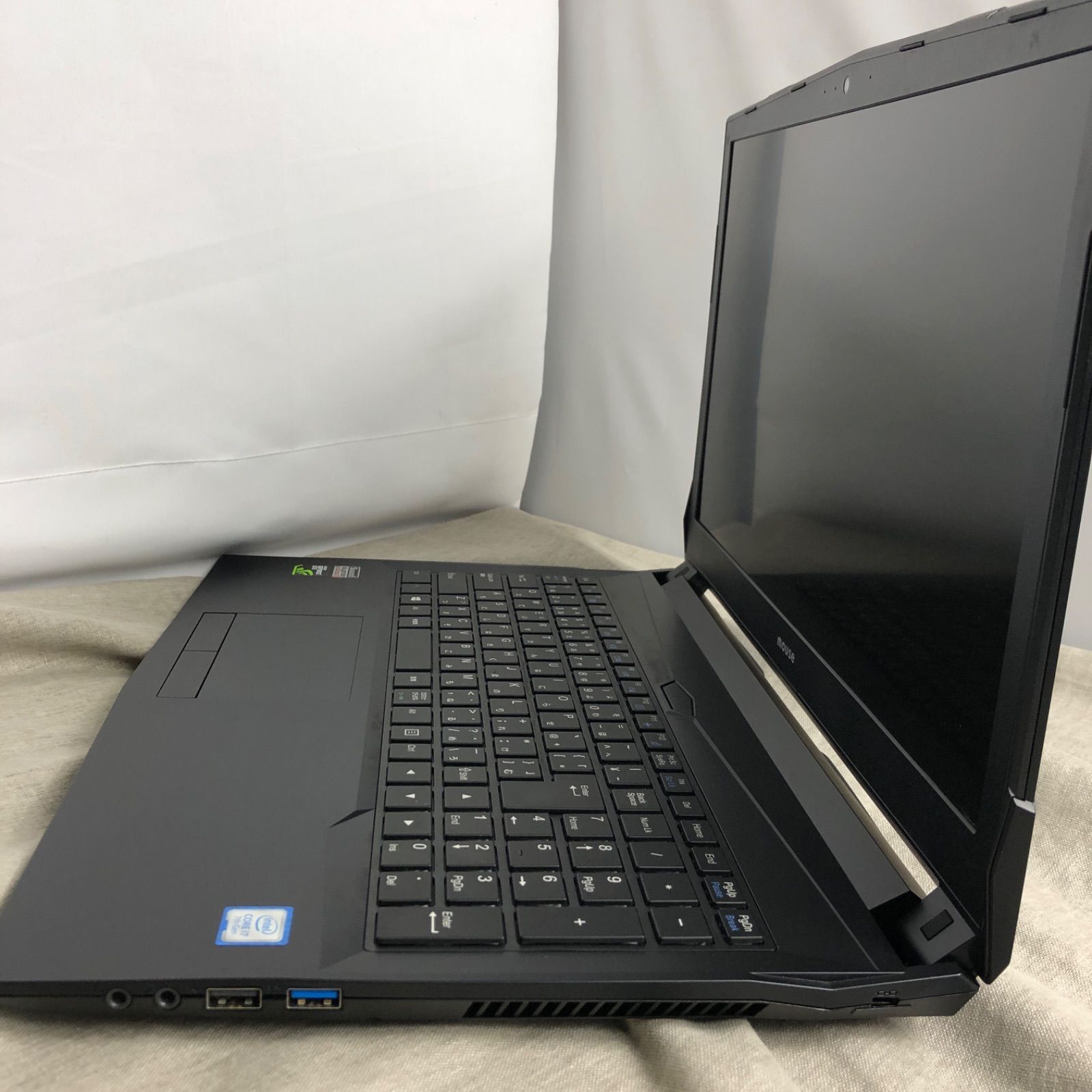 ジャンク品 MouseComputer ゲーミングノートPC i7/GTX1050 - メルカリ