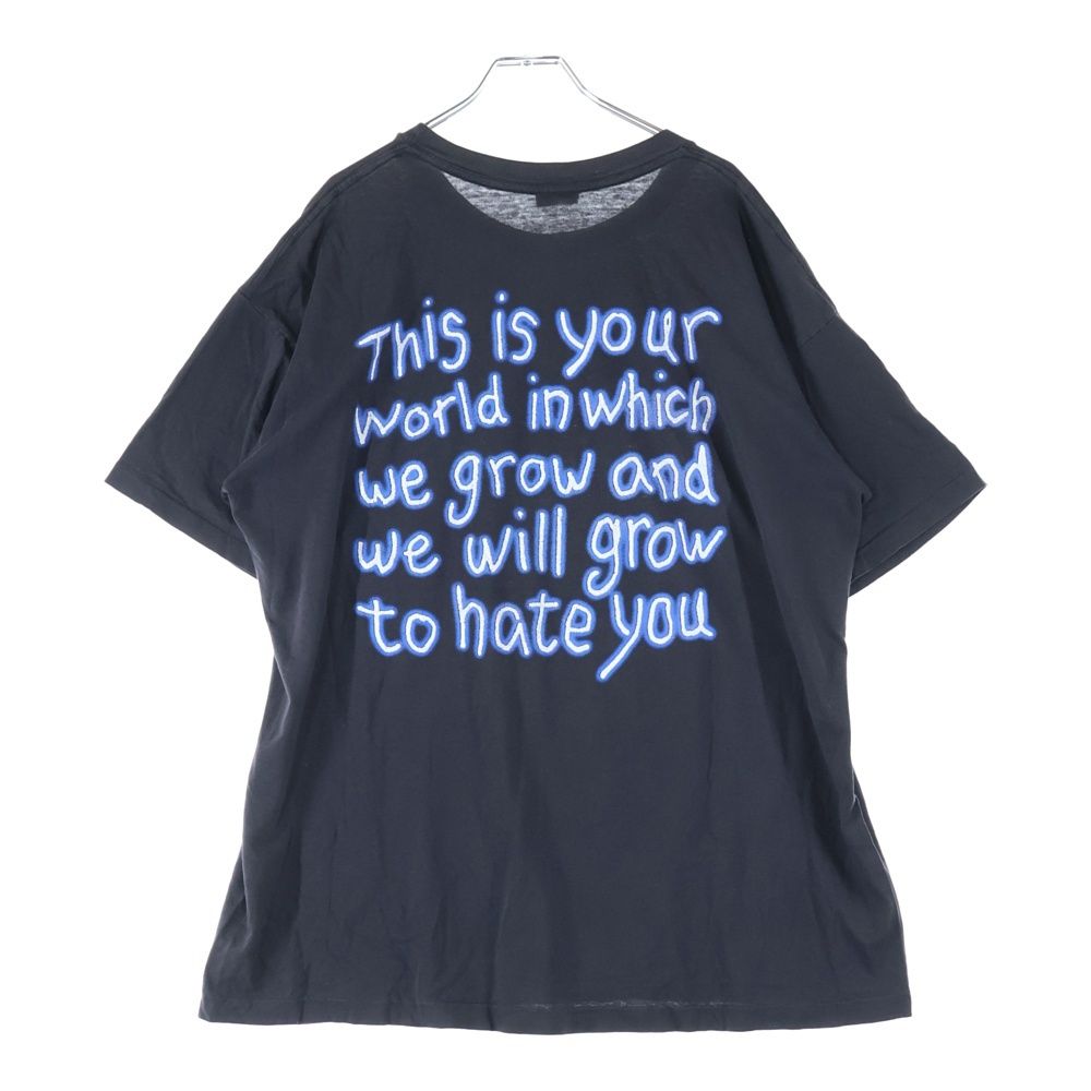 VINTAGE ヴィンテージ 90s MARILYN MANSON GET YOUR GUNN THIS IS YOUR WORLD マリリンマンソン ゲットユアーガンズ ディスイズユアー ワールド Tシャツ 半袖カットソー ブラック