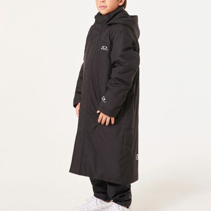 オークリーベンチコート160ファッションスポーツ 送料無料 ベンチコート キッズ ジュニア 130-160cm 子供服