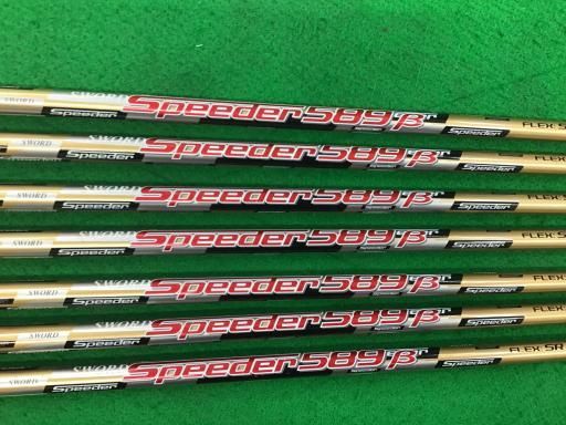 中古】 カタナゴルフ SWORD ATC 589-β 7S アイアンセット IR SWORD