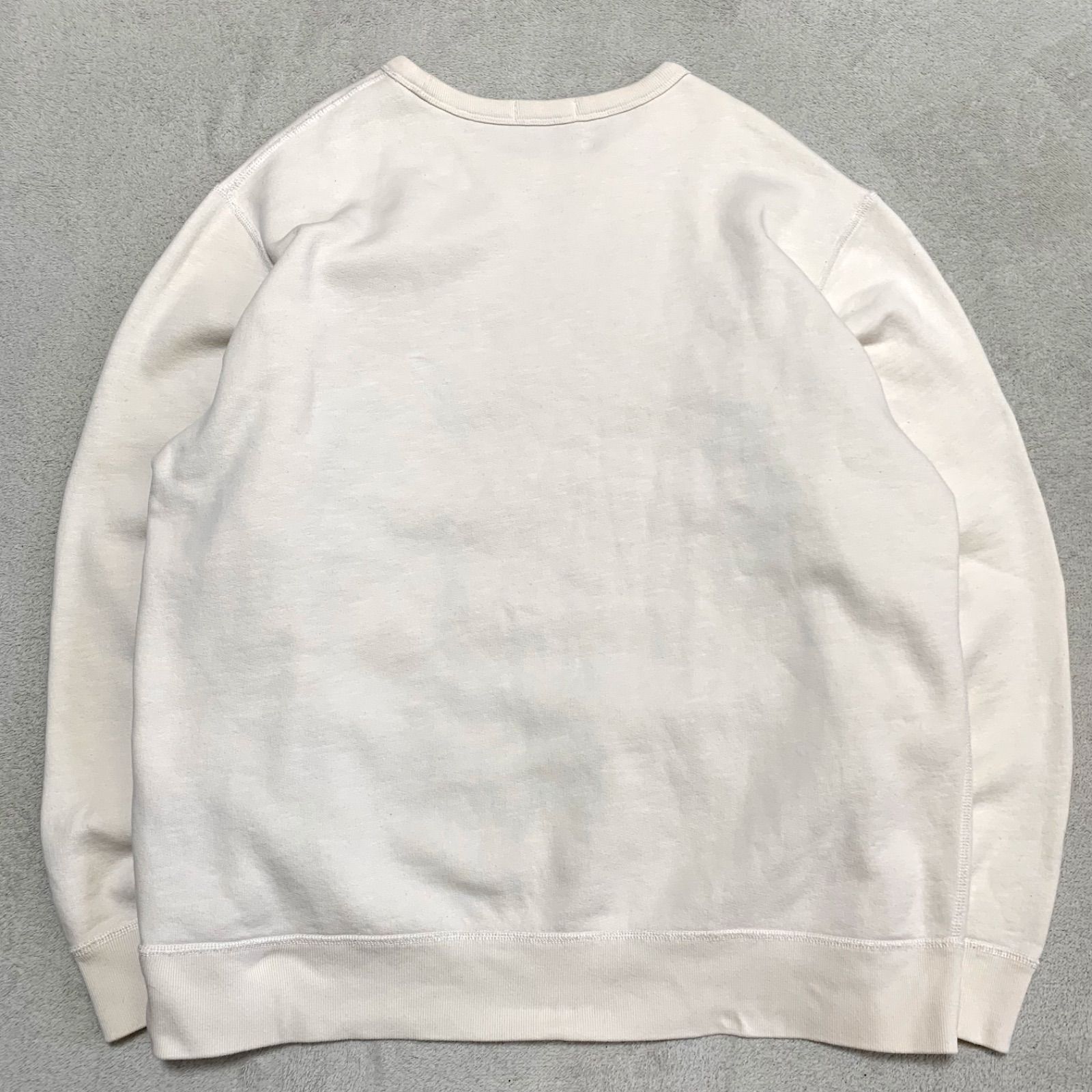 POLO RALPH LAUREN スウェットシャツ トレーナー 前Vガゼット ワッペン