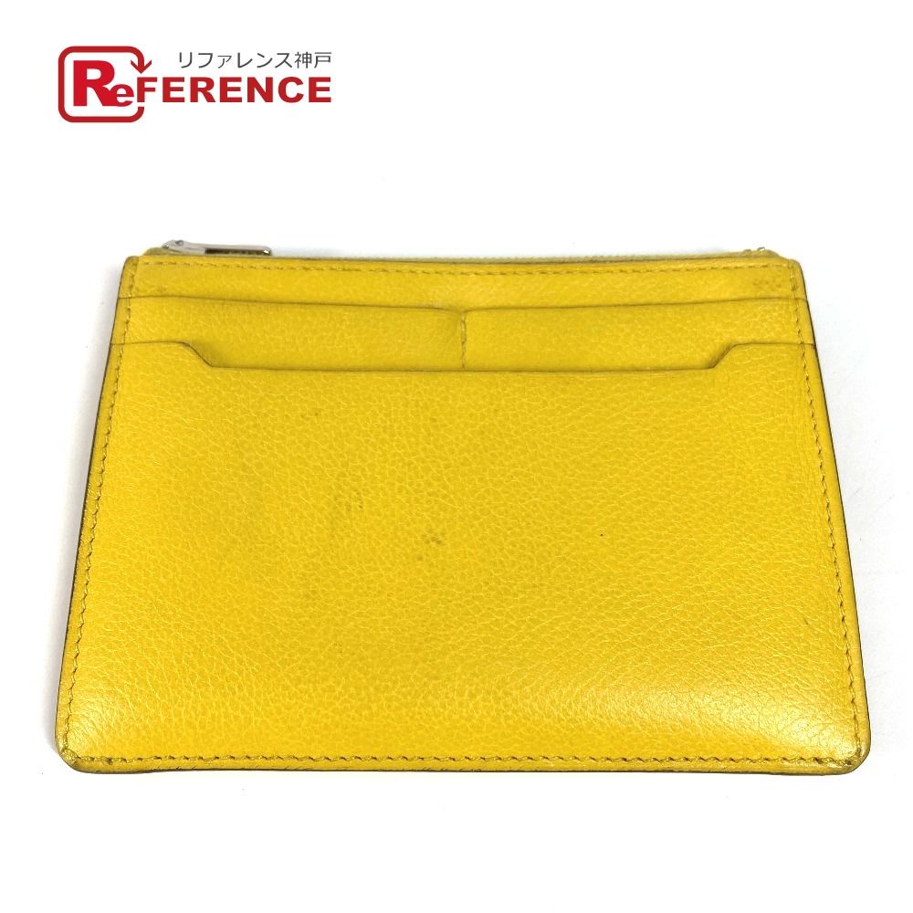 HERMES エルメス コインケース ジップ シティ エバー ジョーヌナプル イエロー