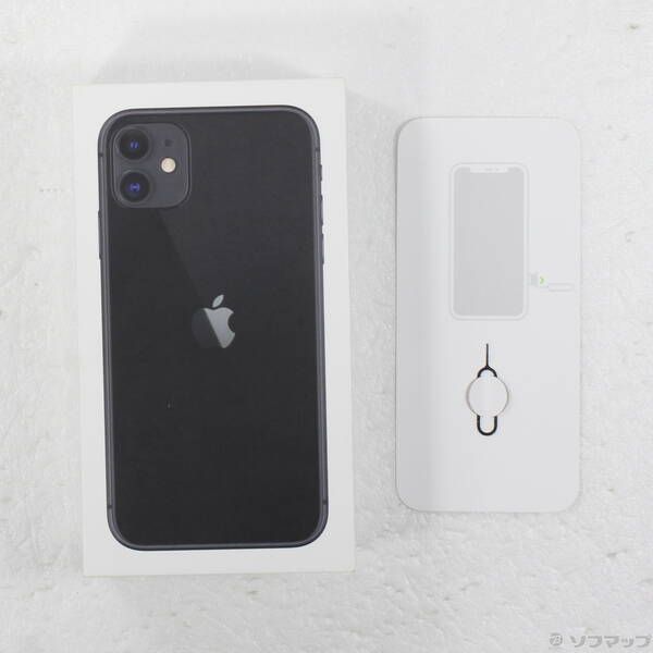 中古品〕 iPhone11 128GB ブラック MWM02J／A SIMフリー【198】 - メルカリ