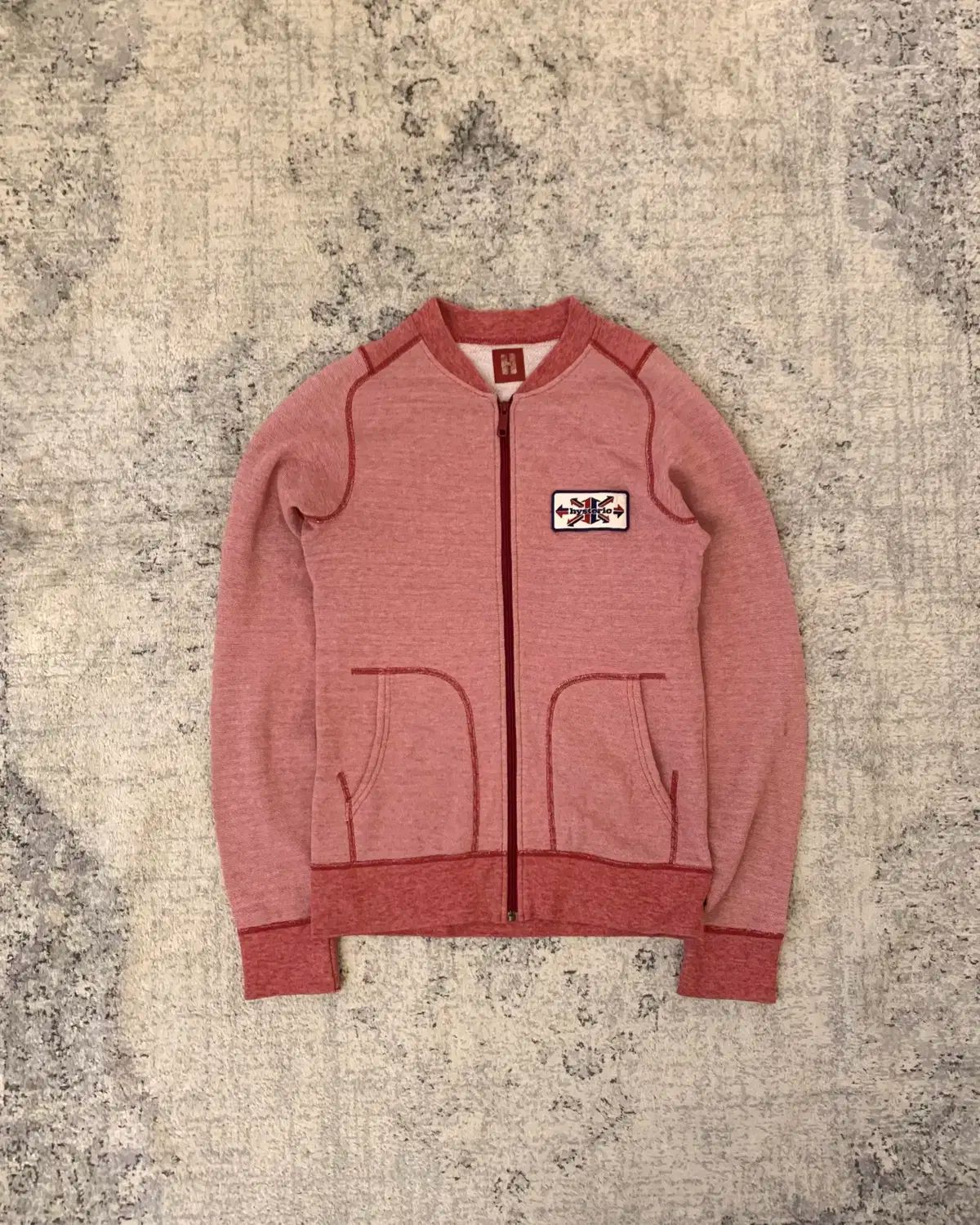 ヒステリックグラマーのスウェットブルゾン HYSTERIC GLAMOUR - Hタグ 90s ヒステリックグラマー スウェット